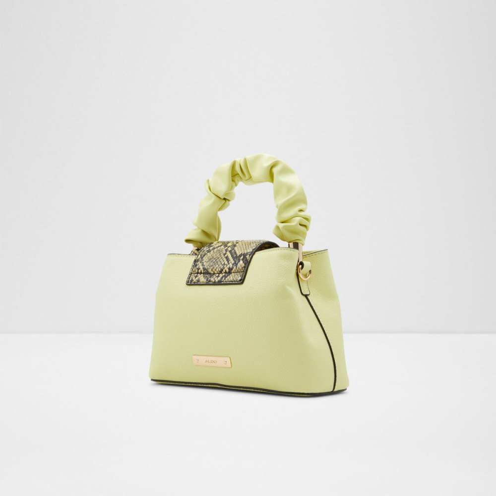 Sac à Main Aldo Snakie Top Handle Jaune Clair Femme | YSJR-61397071