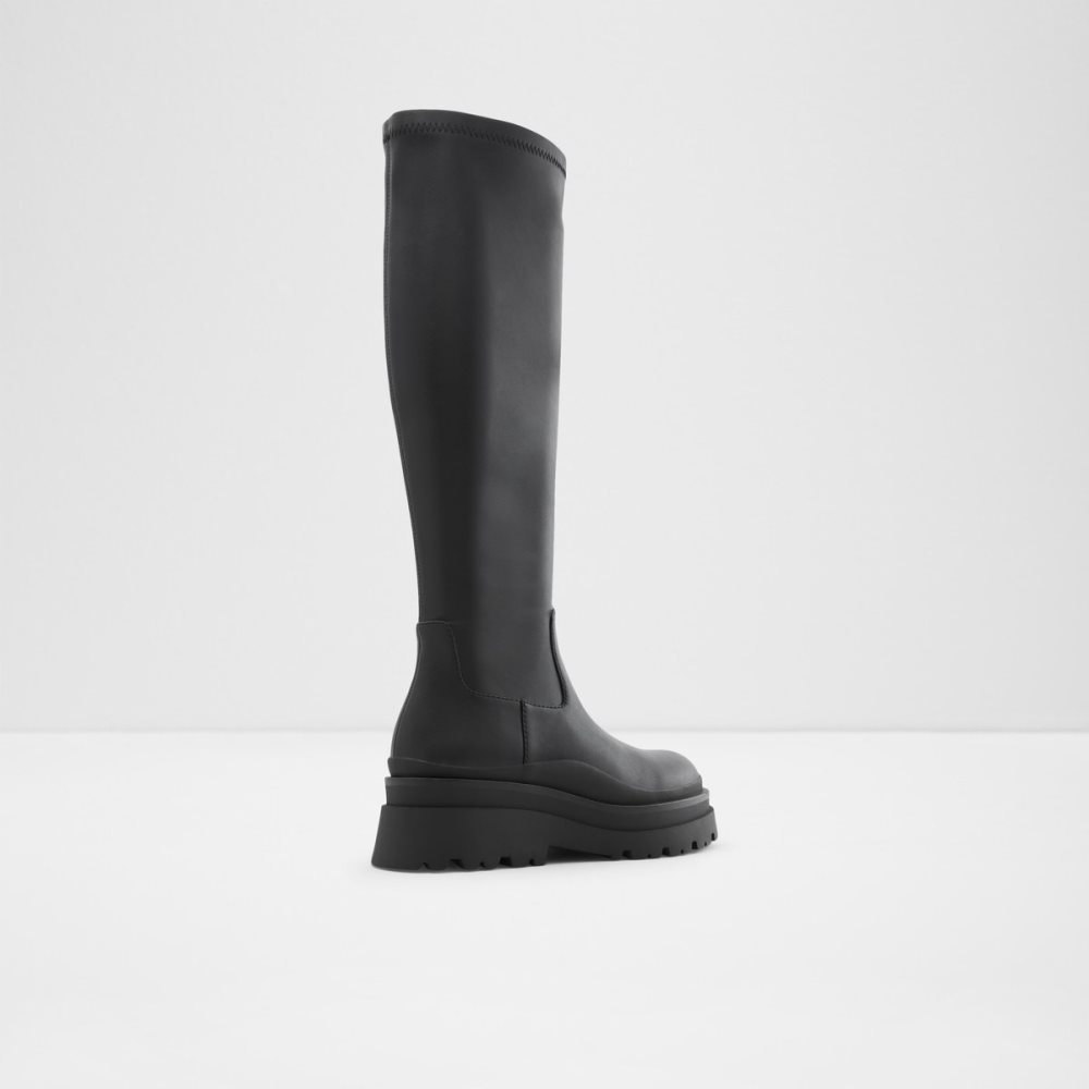 Bottes Hautes Aldo Majorr Knee-high - Lug Sole Noir Femme | GNGF-86135835