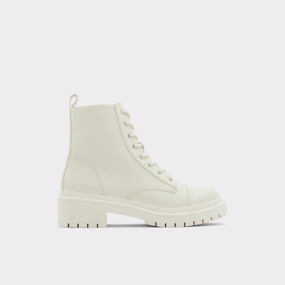 Bottes de combat Aldo Goer - Lug Sole Blanche Femme | YNVR-70161640