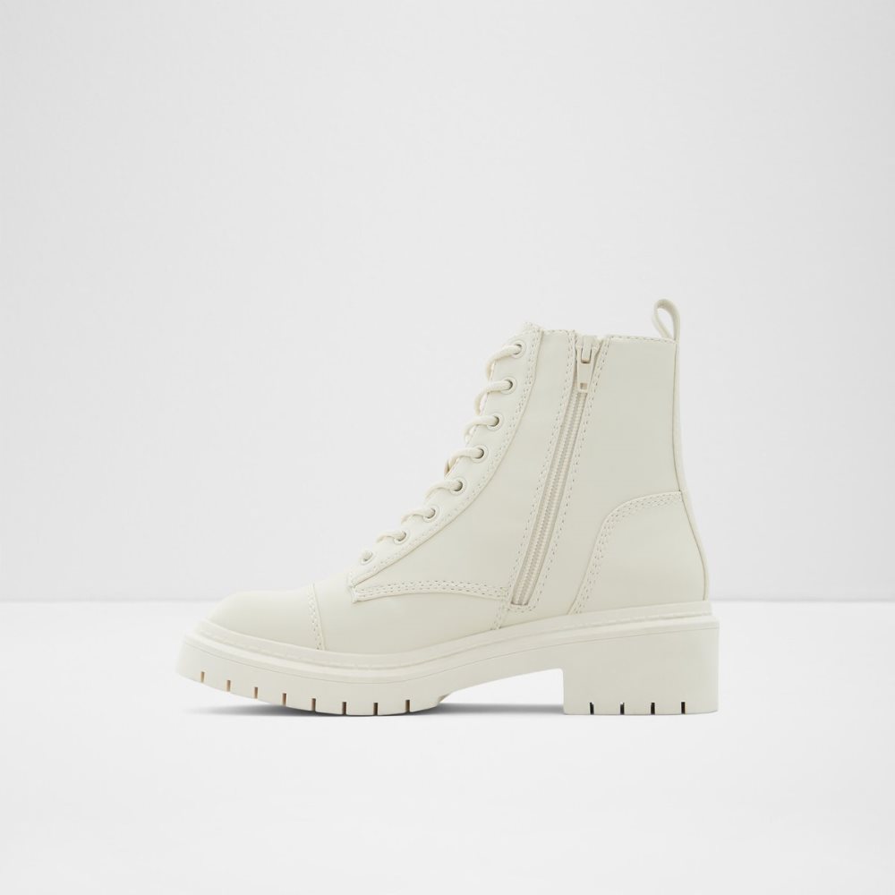 Bottes de combat Aldo Goer - Lug Sole Blanche Femme | YNVR-70161640