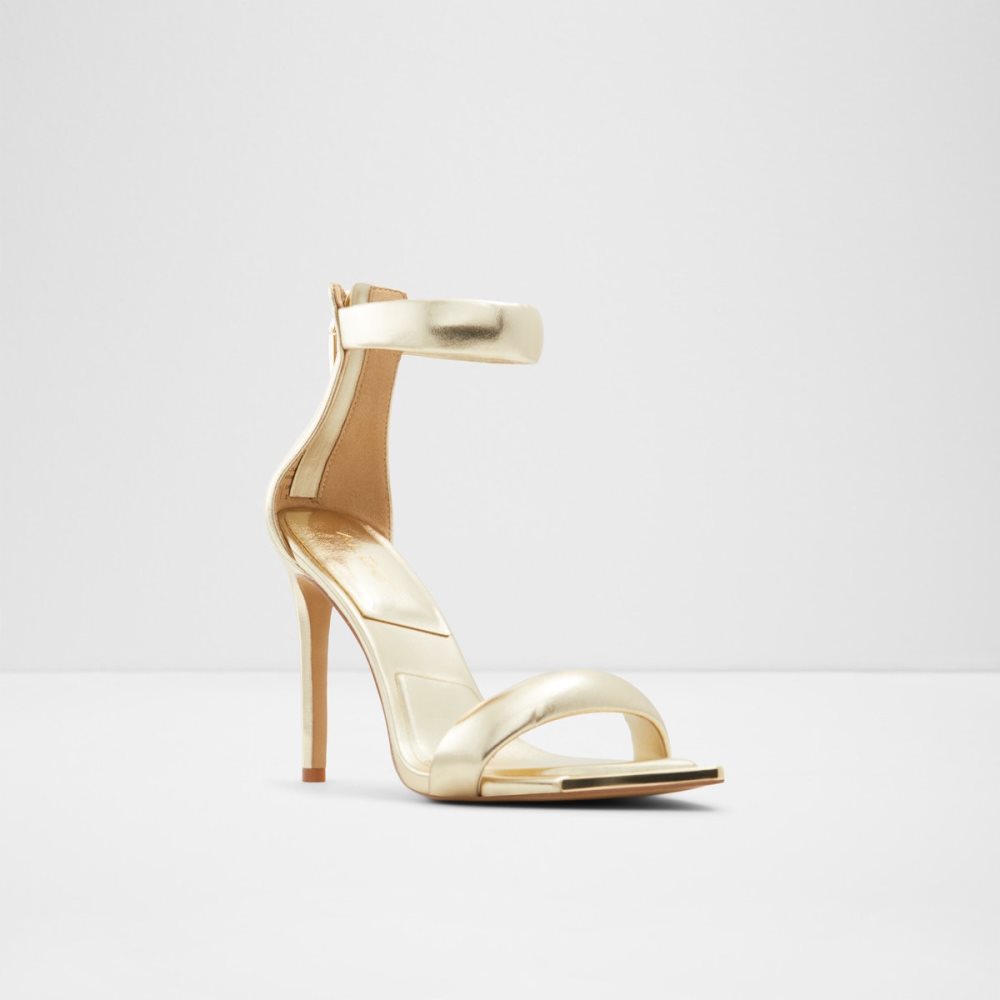 Talons Aldo Contesa Brides High - Stiletto Doré Femme | PCAE-13504304