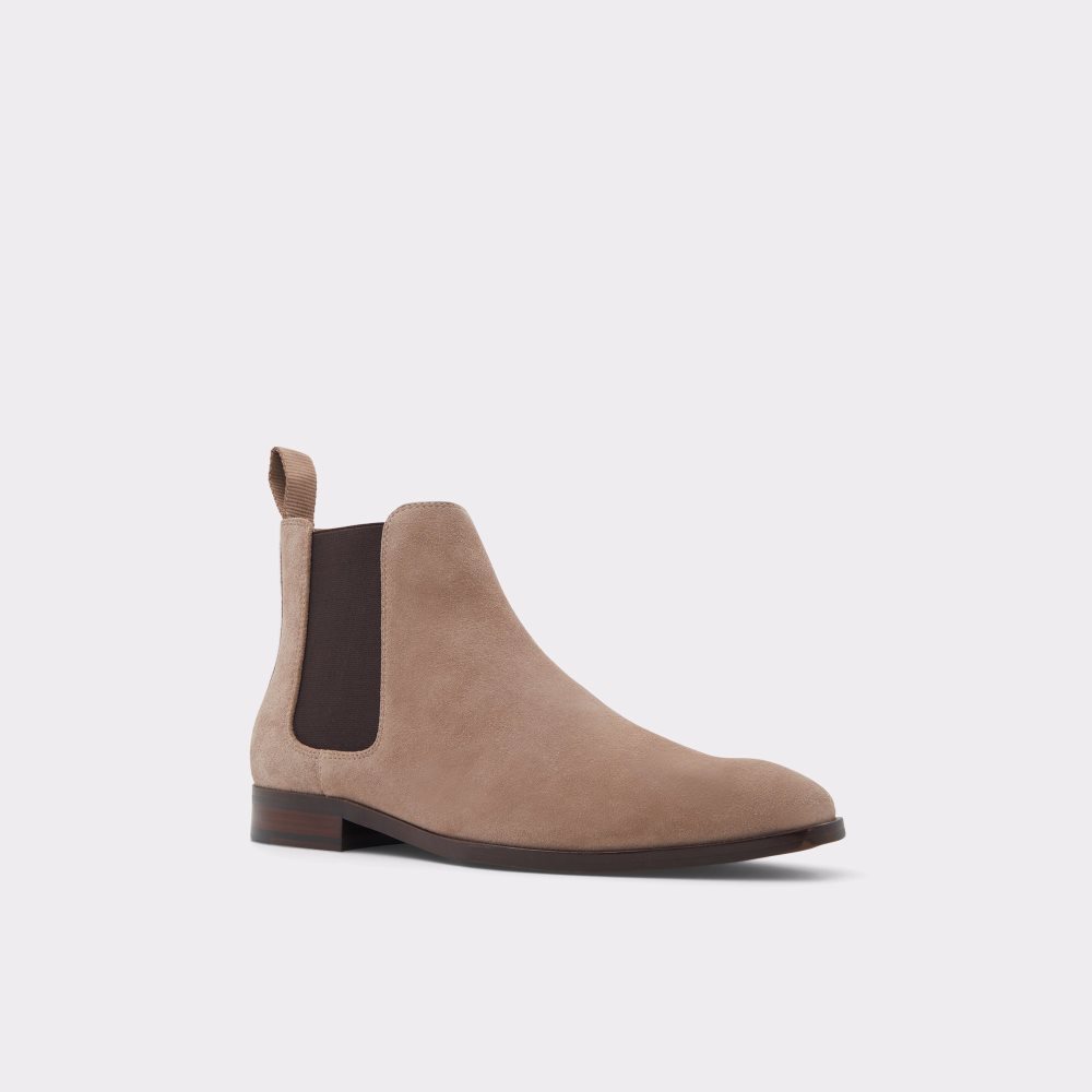 Bottines Chelsea Aldo Linguam Beige Clair Homme | UMGY-07422064