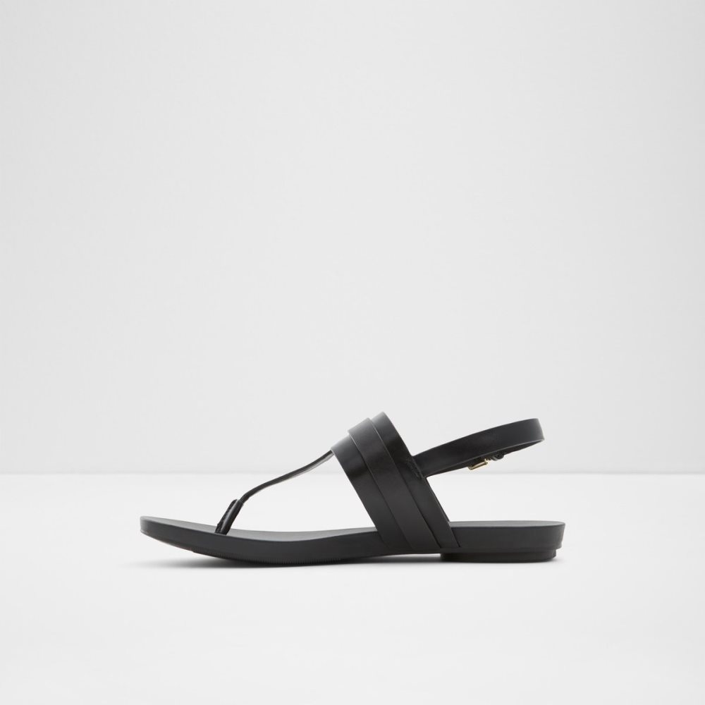 Sandales Aldo Gannamaryn T-strap Sandal Noir Femme | GQHP-95786195