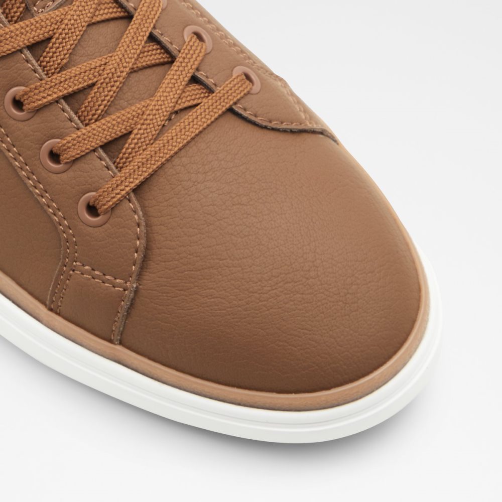 Baskets Aldo Finespec Low Top - Cup Sole Marron Homme | ODMS-96646630