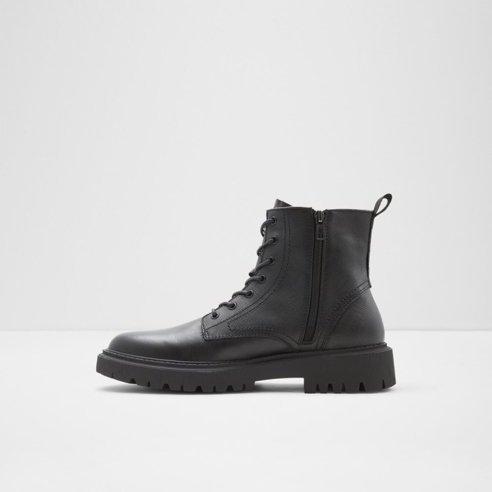 Bottes Habillées Aldo Redford Dentelle-up Noir Homme | BQZB-96941592