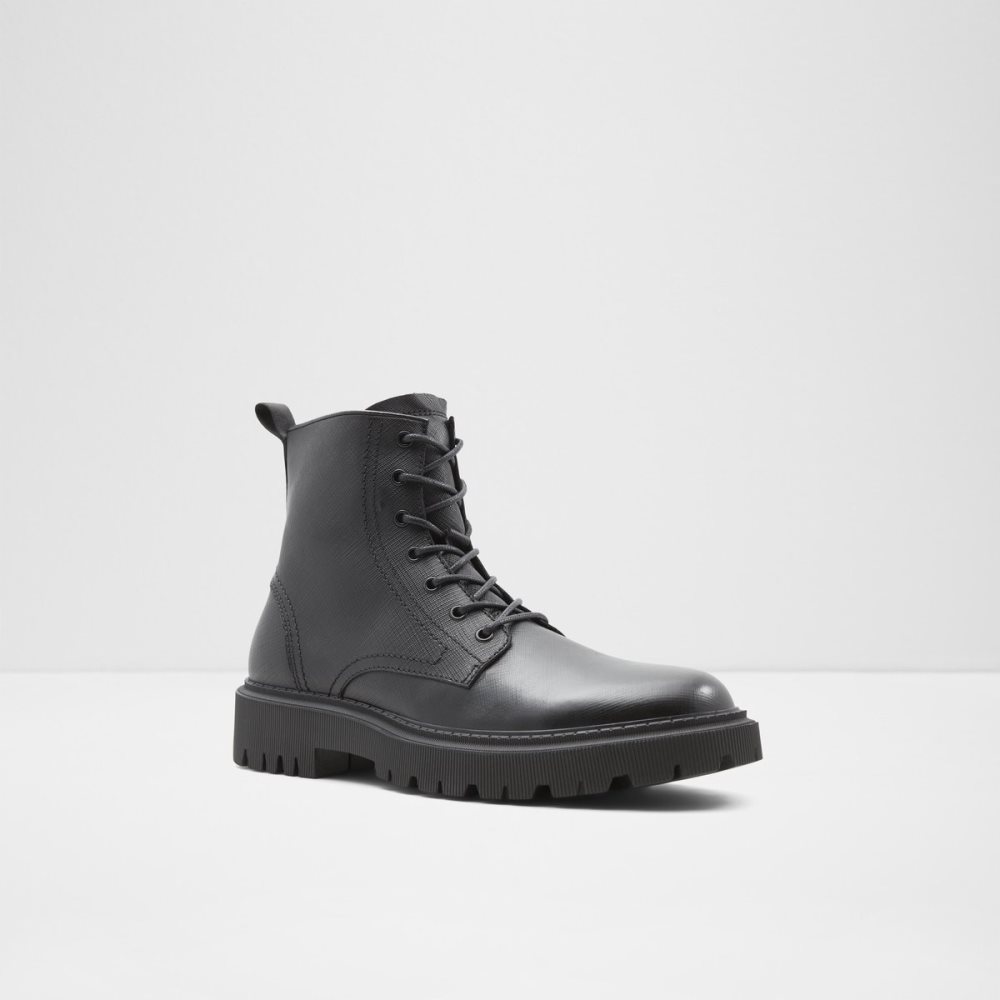 Bottes Habillées Aldo Redford Dentelle-up Noir Homme | BQZB-96941592