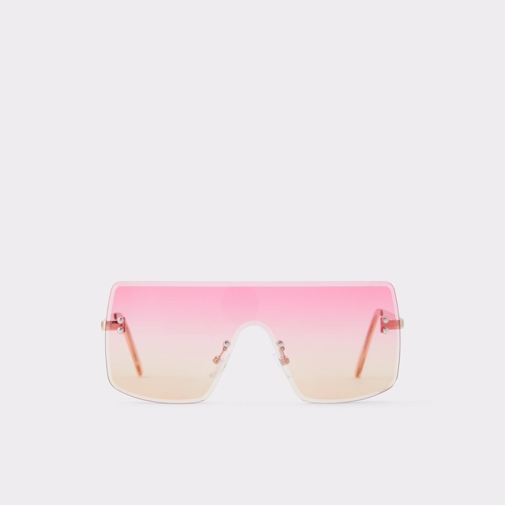 Lunettes de Soleil Aldo Ocorenna Square Fushia Femme | KIZC-27528716