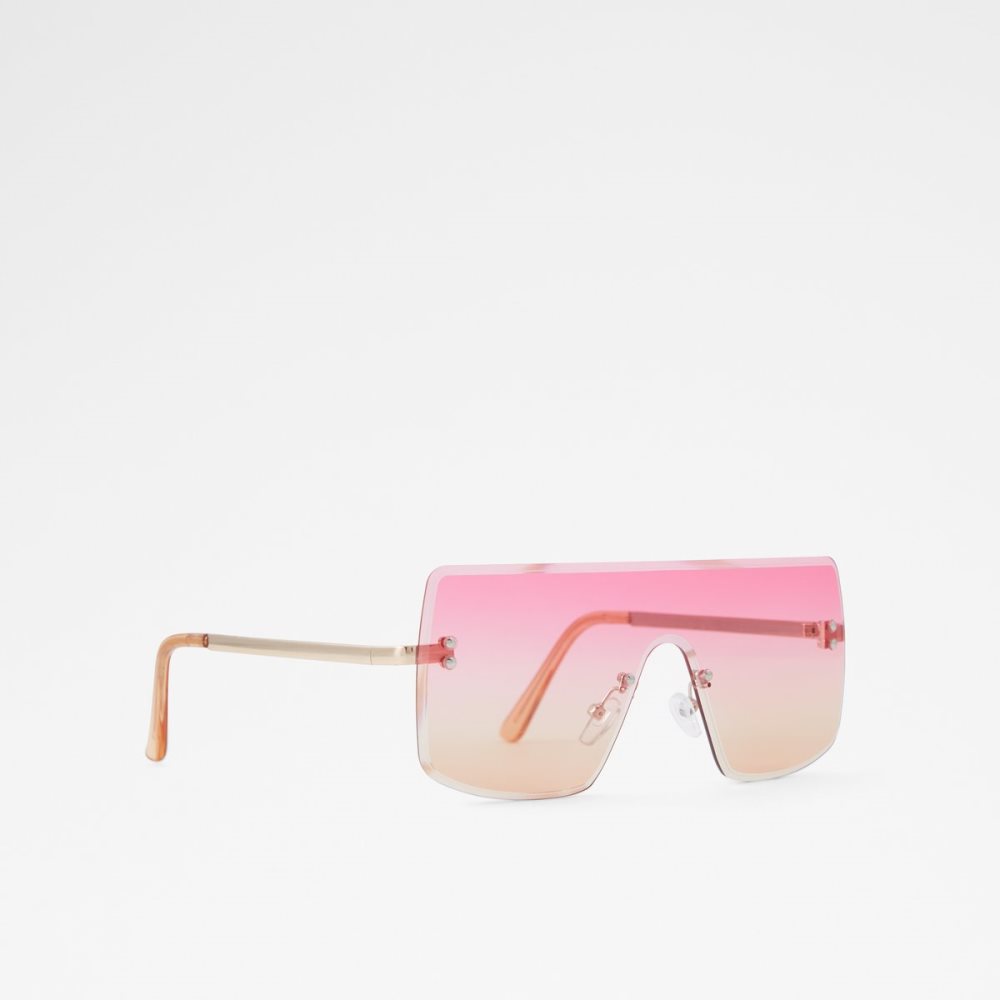 Lunettes de Soleil Aldo Ocorenna Square Fushia Femme | KIZC-27528716