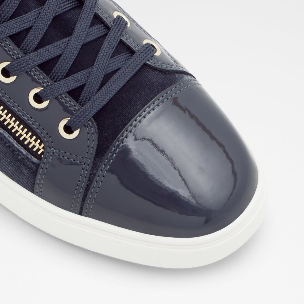 Baskets Aldo Popstar High Top - Cup Sole Bleu Marine Homme | TULO-35104386