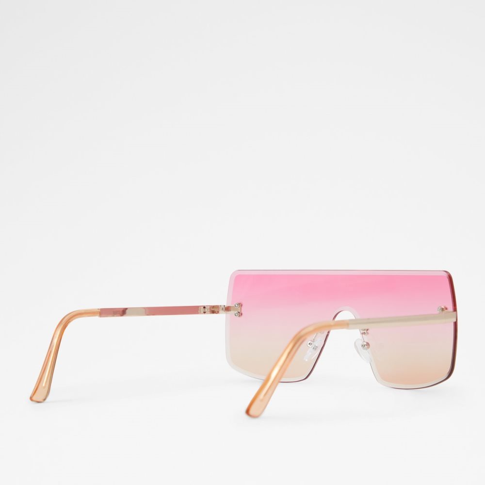 Lunettes de Soleil Aldo Ocorenna Square Fushia Femme | KIZC-27528716