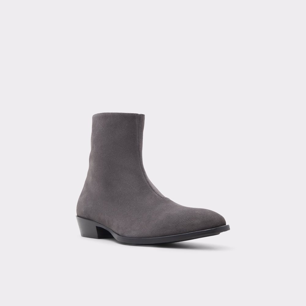 Bottines Aldo Birmingham Grise Foncé Homme | YSPE-70321359