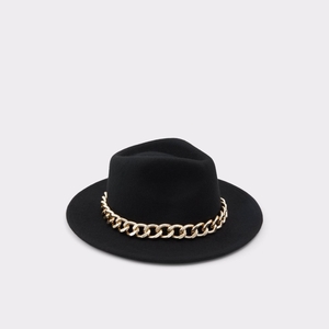 Chapeaux Aldo Teiwan Fedora Noir Doré Multicolore Femme | PRNP-45026197