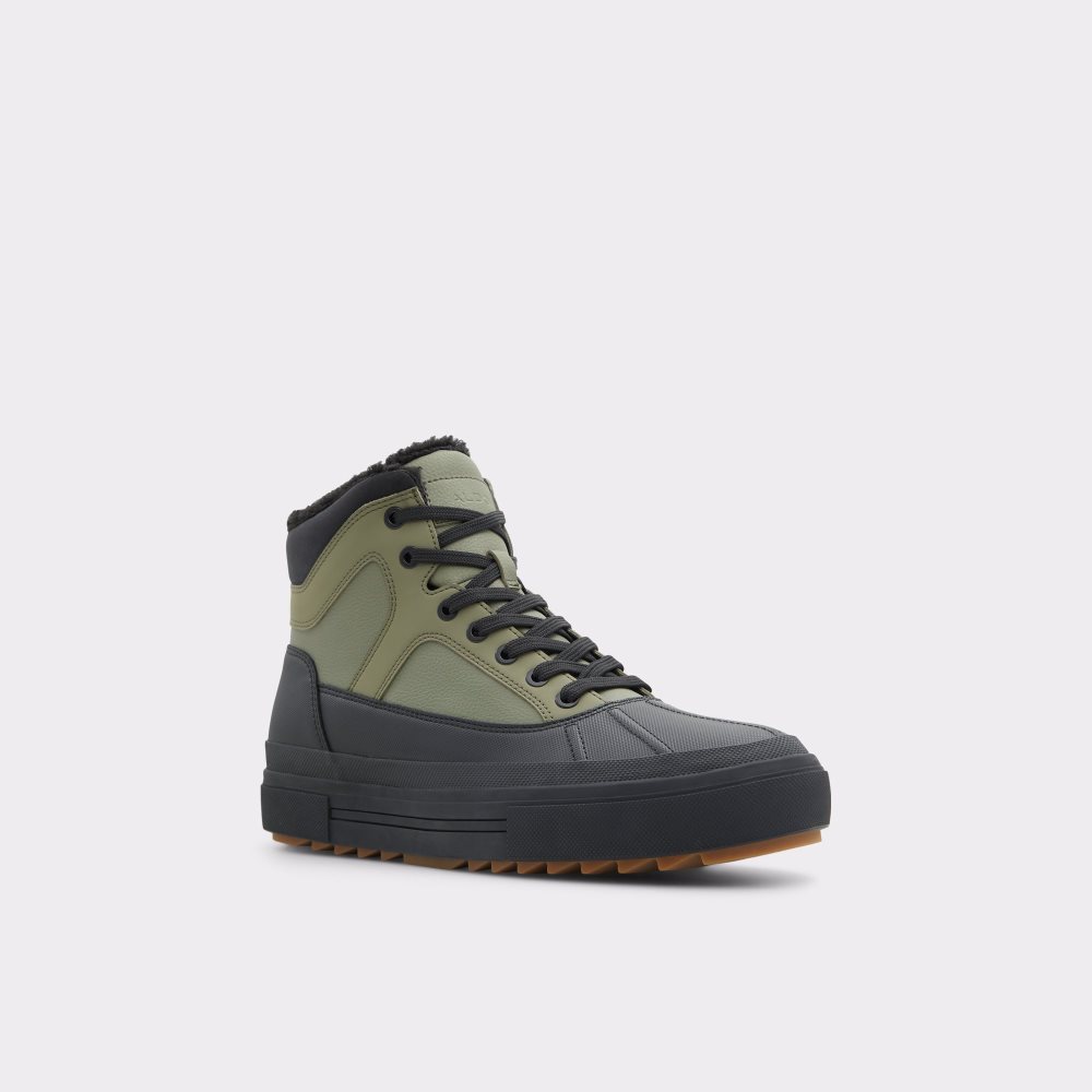 Bottes de Pluie Aldo Snowmass Low Top - Cup Sole Kaki Homme | TXLK-48155111