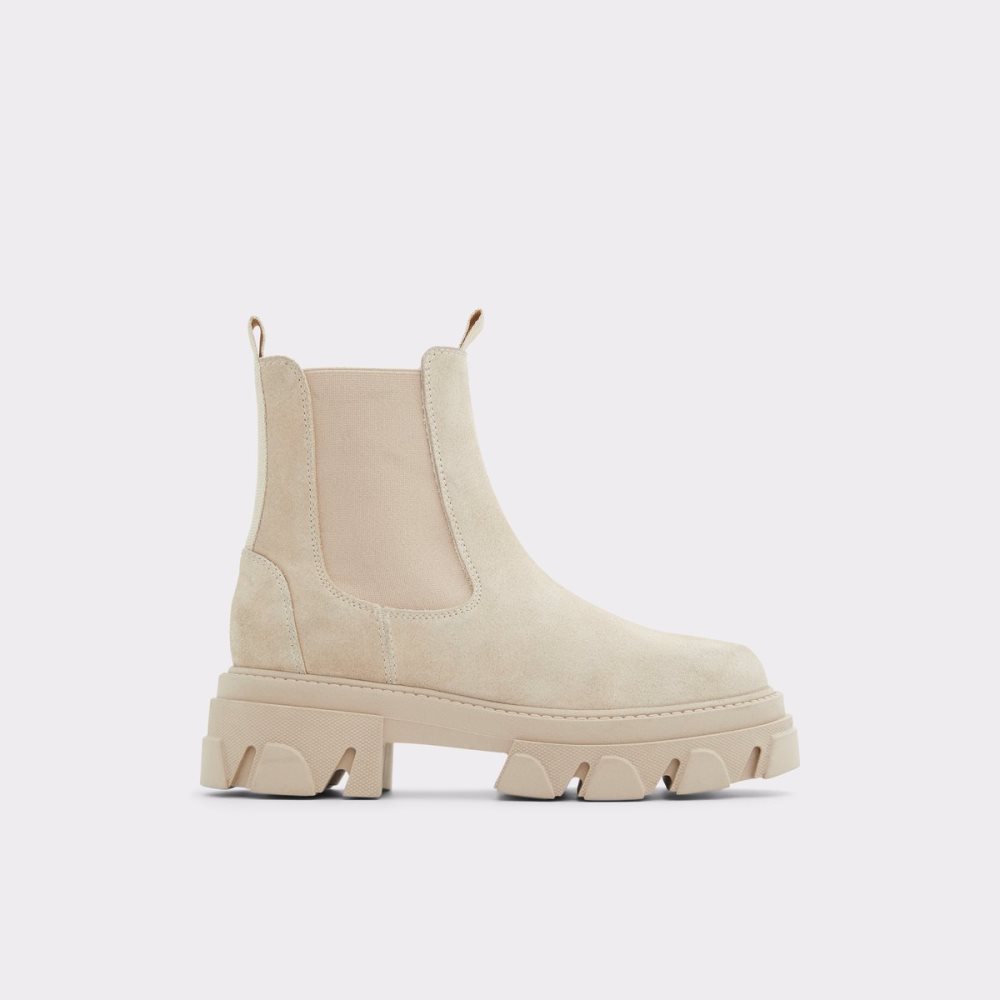 Bottines Chelsea Aldo Bigtrek - Lug Sole Beige Clair Femme | GCQC-35065903