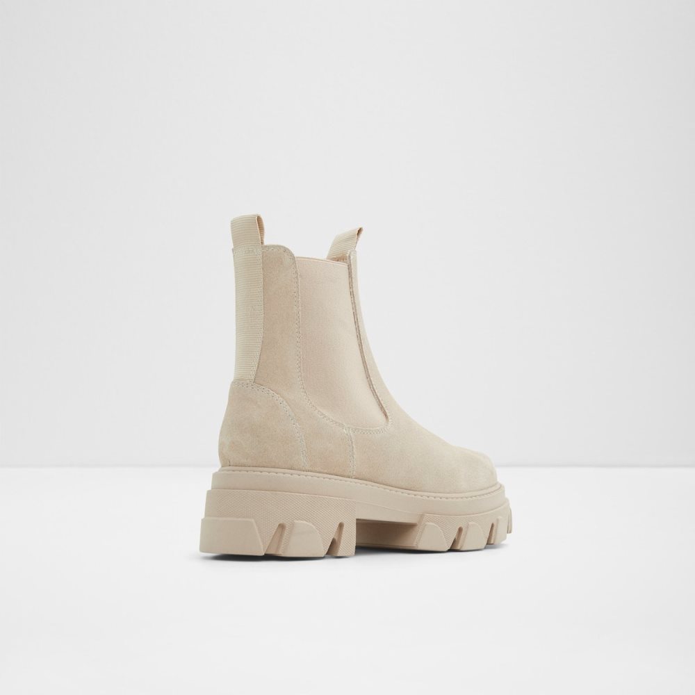 Bottines Chelsea Aldo Bigtrek - Lug Sole Beige Clair Femme | GCQC-35065903