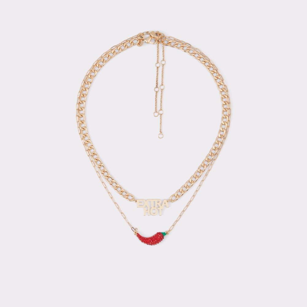 Collier Aldo Unirawin Rouge Femme | MIEE-41084583