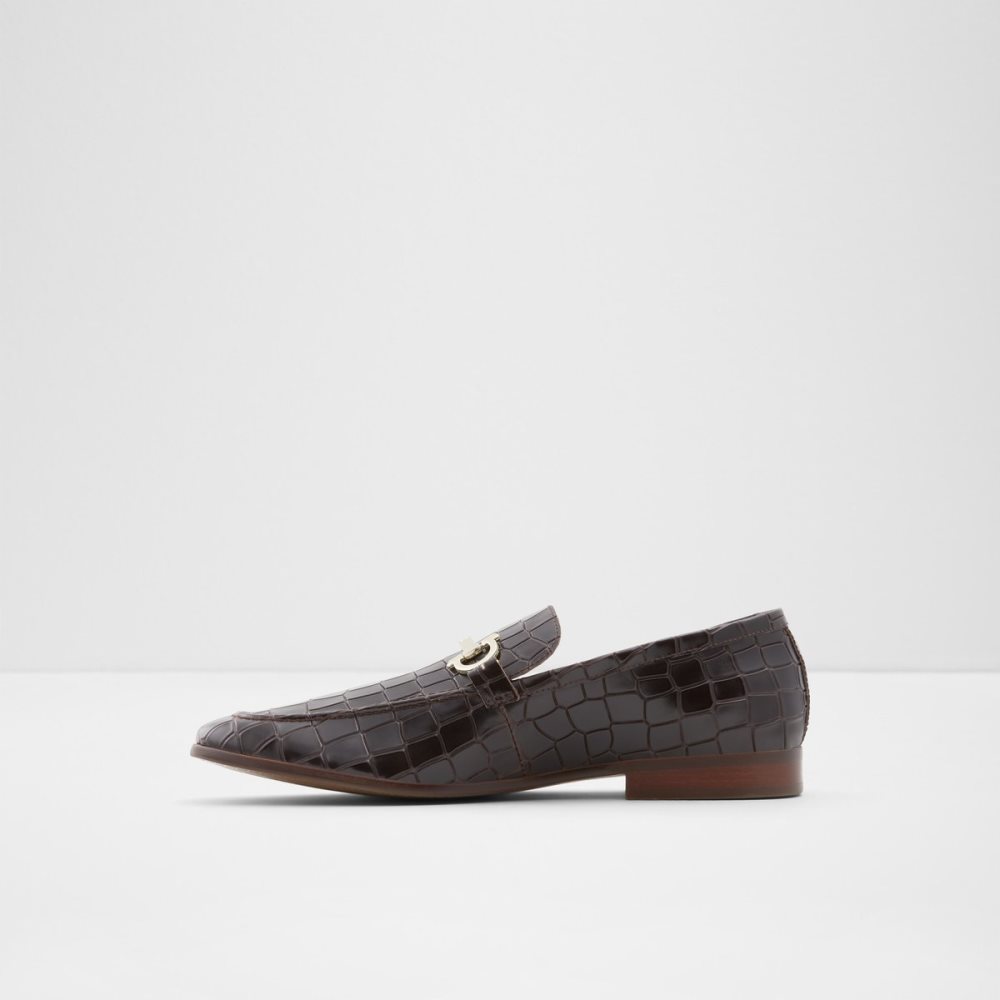 Loafers Aldo Olathienflex Marron Foncé Homme | QPQQ-57300502