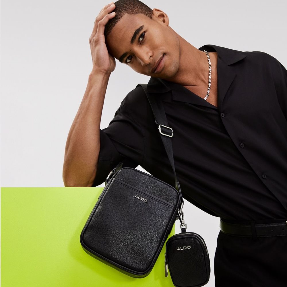 Sacs Crossbody Aldo Serge Noir Homme | WARH-37375870