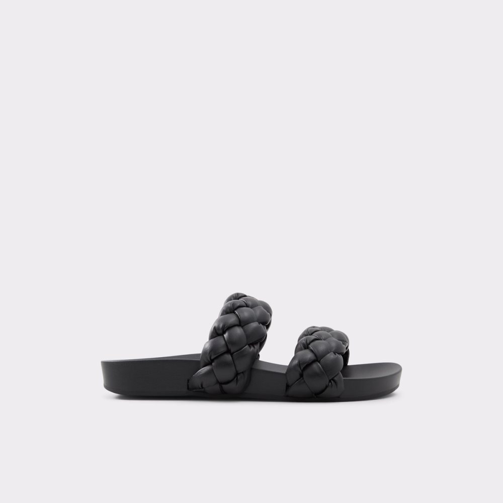 Sandales Aldo Oaka Claquette Sandal Noir Femme | SUGJ-84837564