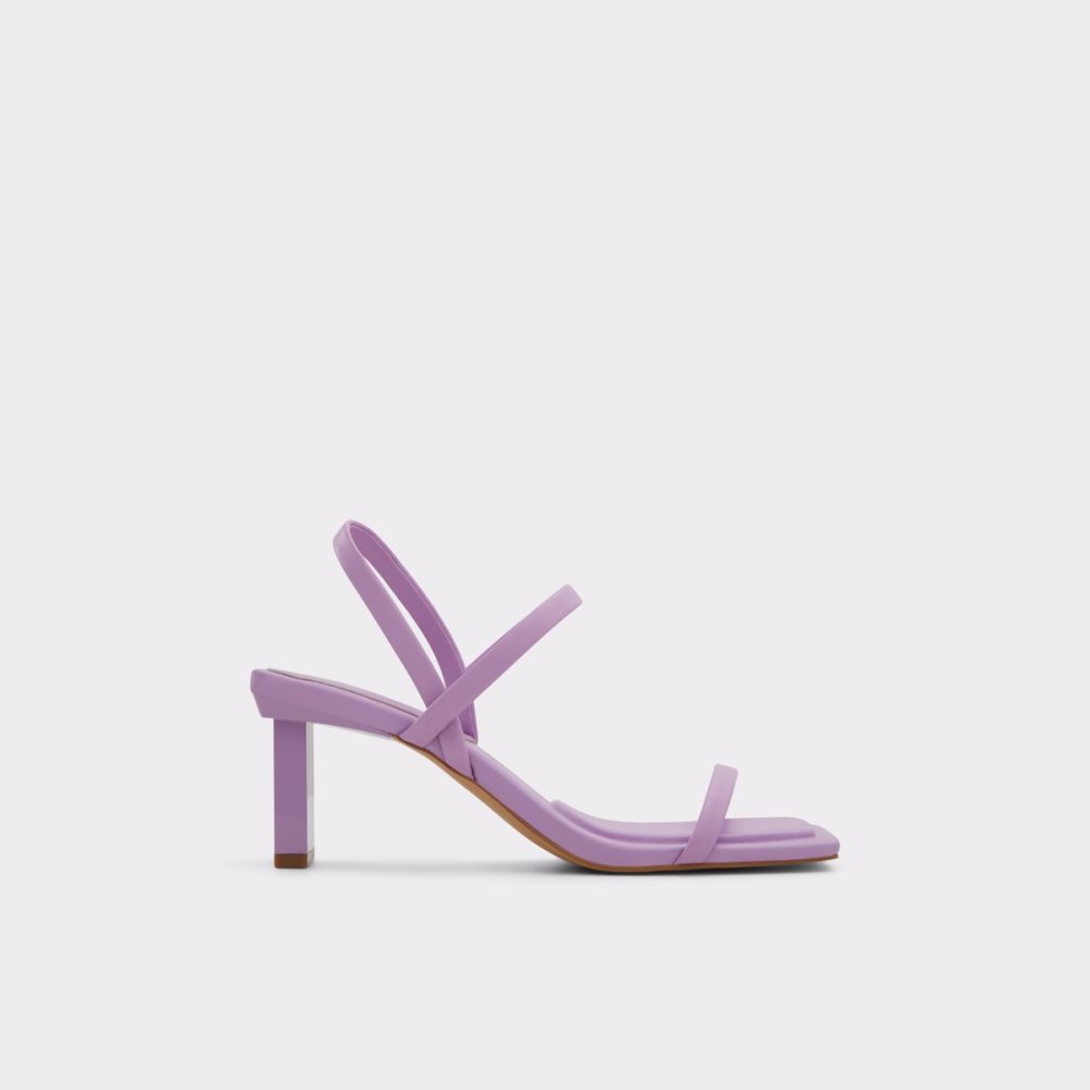 Sandales Aldo Lokurr Brides Back Talons Sandal Violette Clair Femme | TXOU-42677087