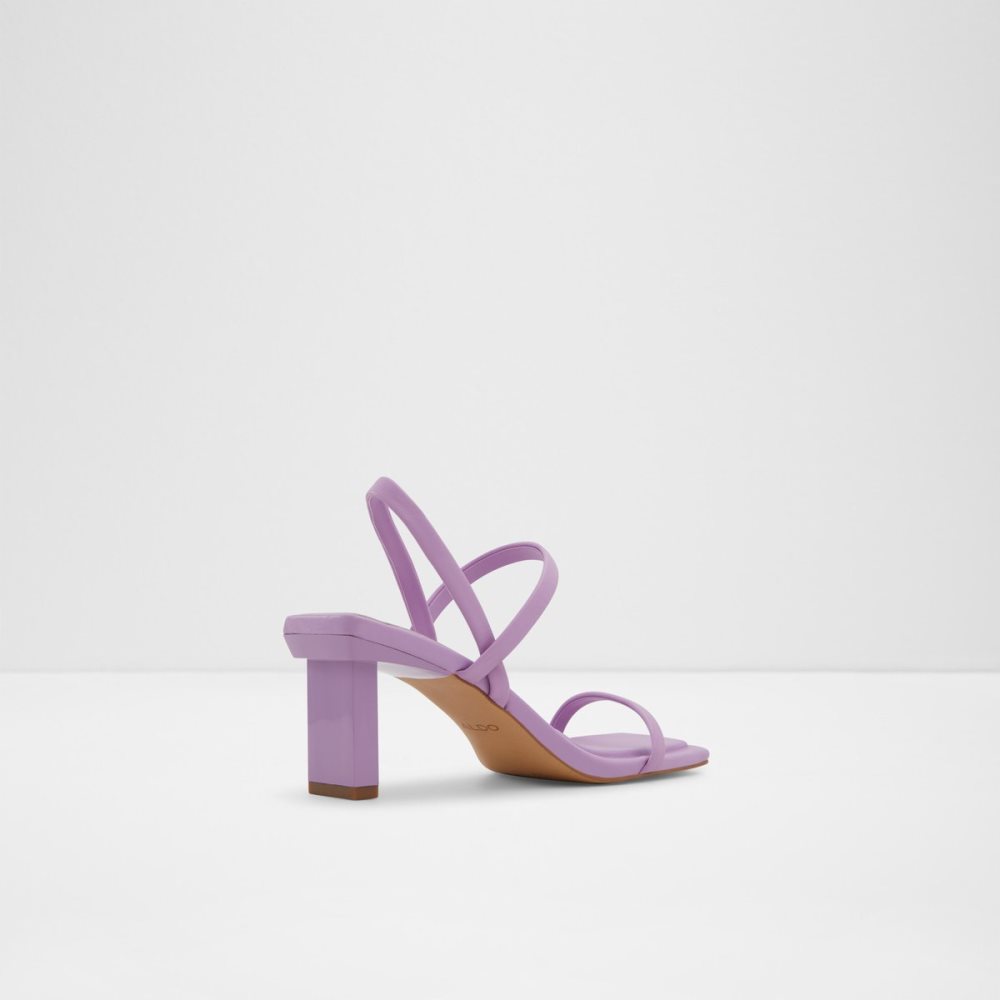 Sandales Aldo Lokurr Brides Back Talons Sandal Violette Clair Femme | TXOU-42677087