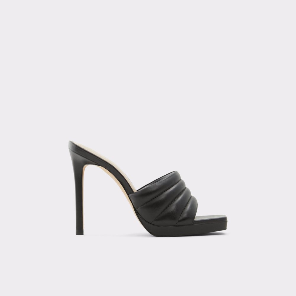 Chaussures Plateforme Aldo Gennia Talons Mule - Stiletto Noir Femme | DITY-10947375