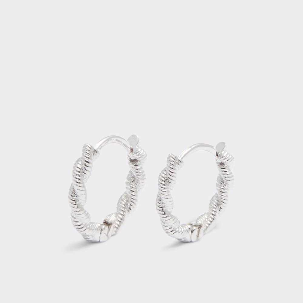 Boucle d'oreille Aldo Adworeven Hoop Argent Femme | TQUZ-80156645