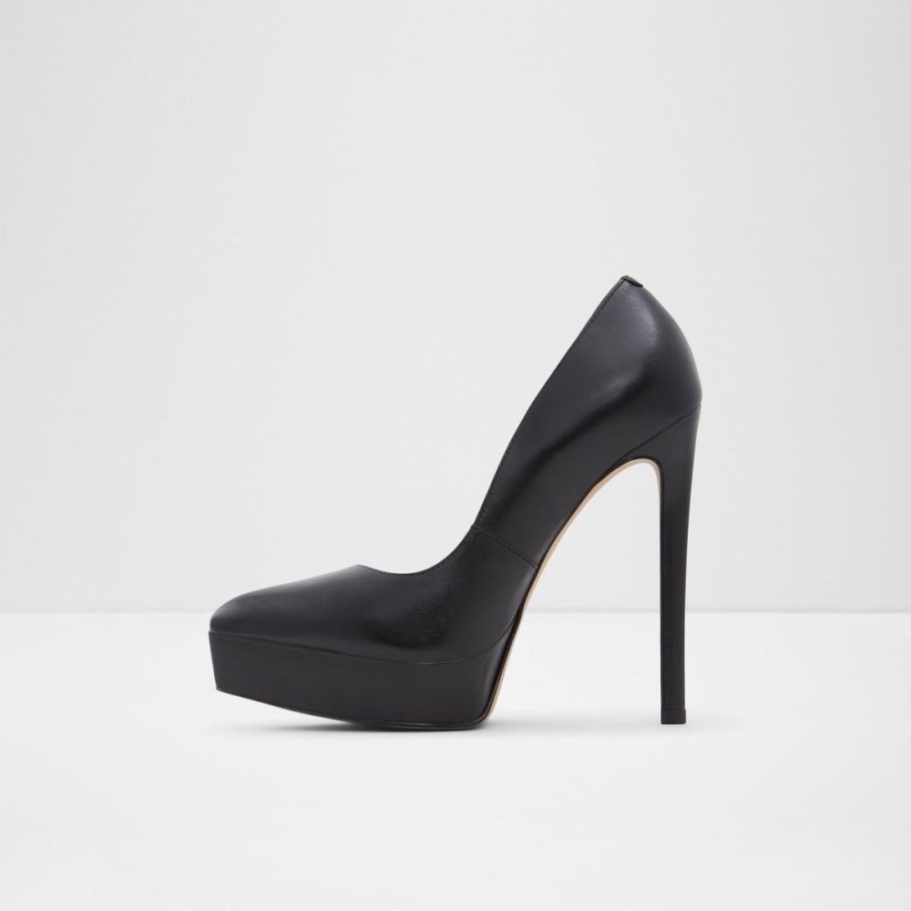 Chaussures Plateforme Aldo Yellowfin High - Stiletto Noir Femme | EPET-28165599