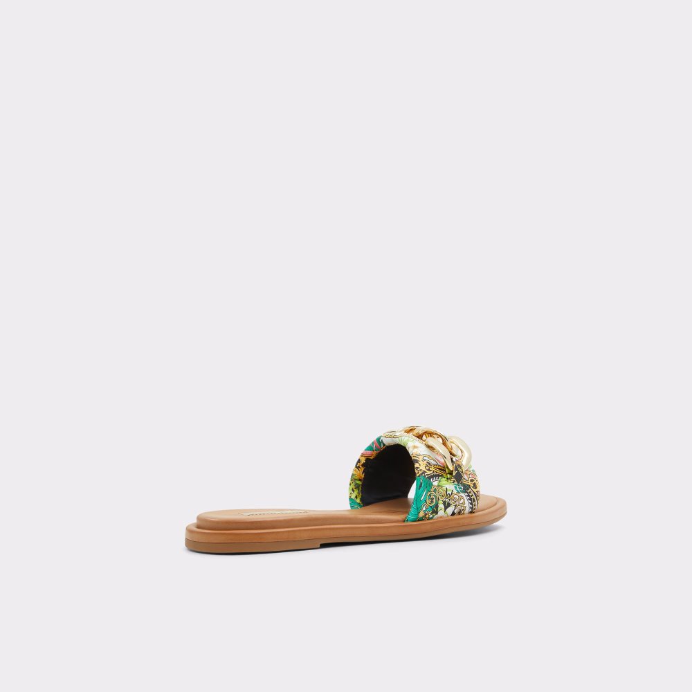 Sandales Aldo Sydling Claquette Sandal Multicolore Clair Femme | FAII-99207114