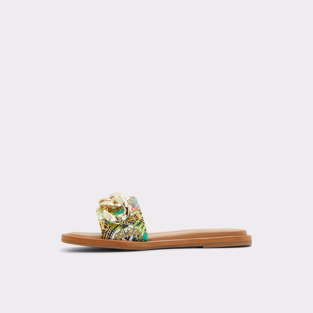 Sandales Aldo Sydling Claquette Sandal Multicolore Clair Femme | FAII-99207114