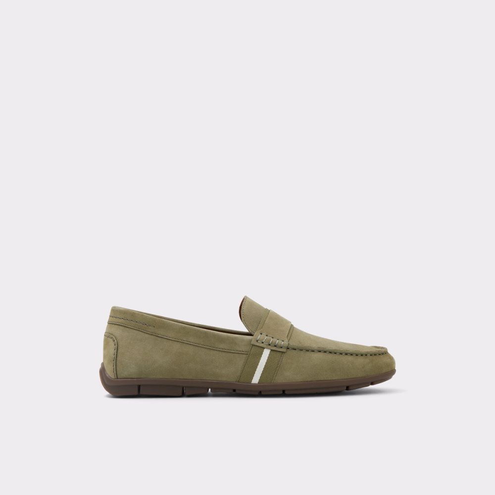 Chaussures Casual Aldo Damianflex Driving Vert Homme | UQIQ-44977591