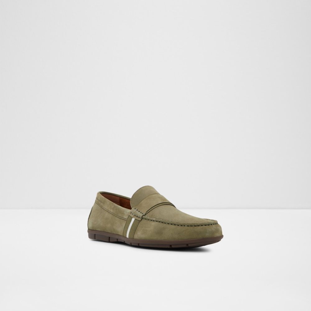 Chaussures Casual Aldo Damianflex Driving Vert Homme | UQIQ-44977591