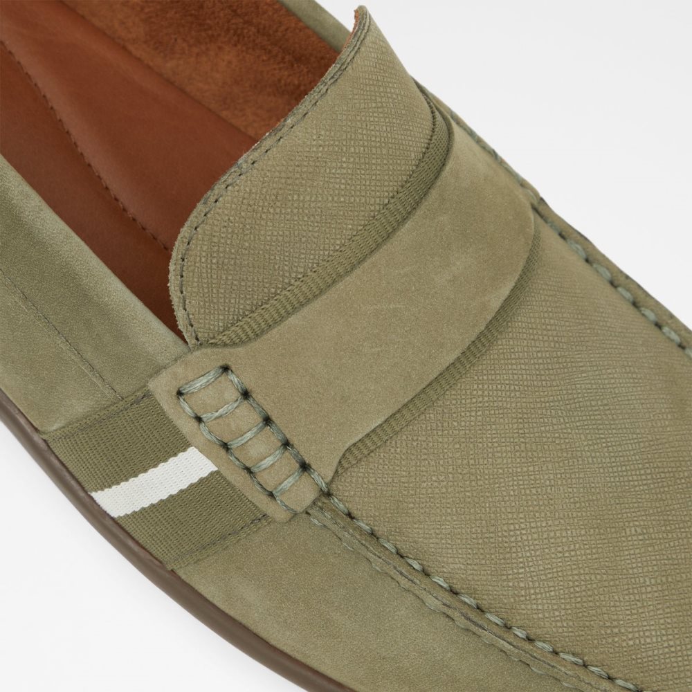 Chaussures Casual Aldo Damianflex Driving Vert Homme | UQIQ-44977591