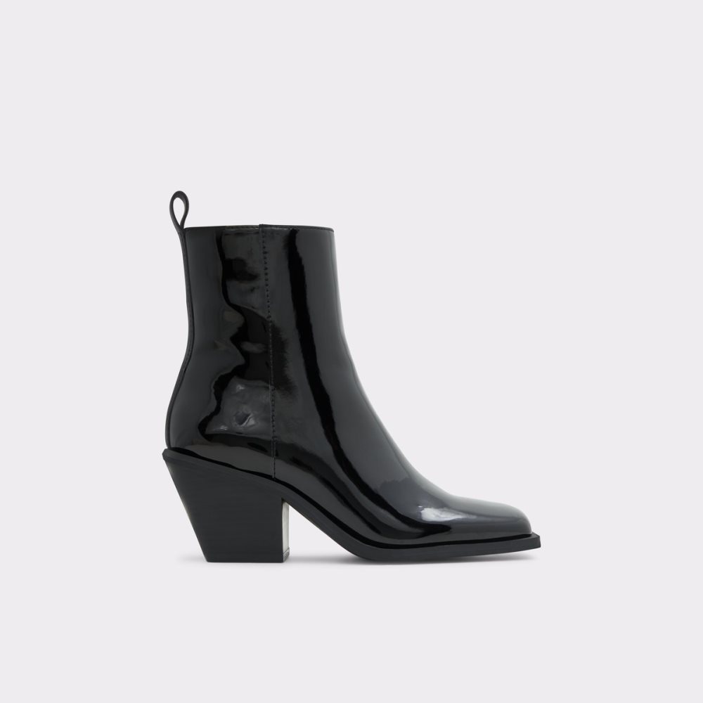 Bottines Aldo Vaquera Western Noir Femme | WWYM-53729643