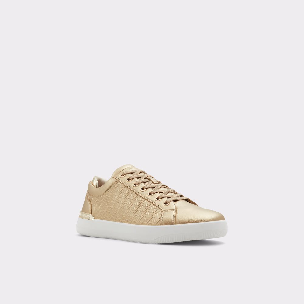 Baskets Aldo Aveo Low Top - Cup Sole Doré Homme | ODGT-21785006