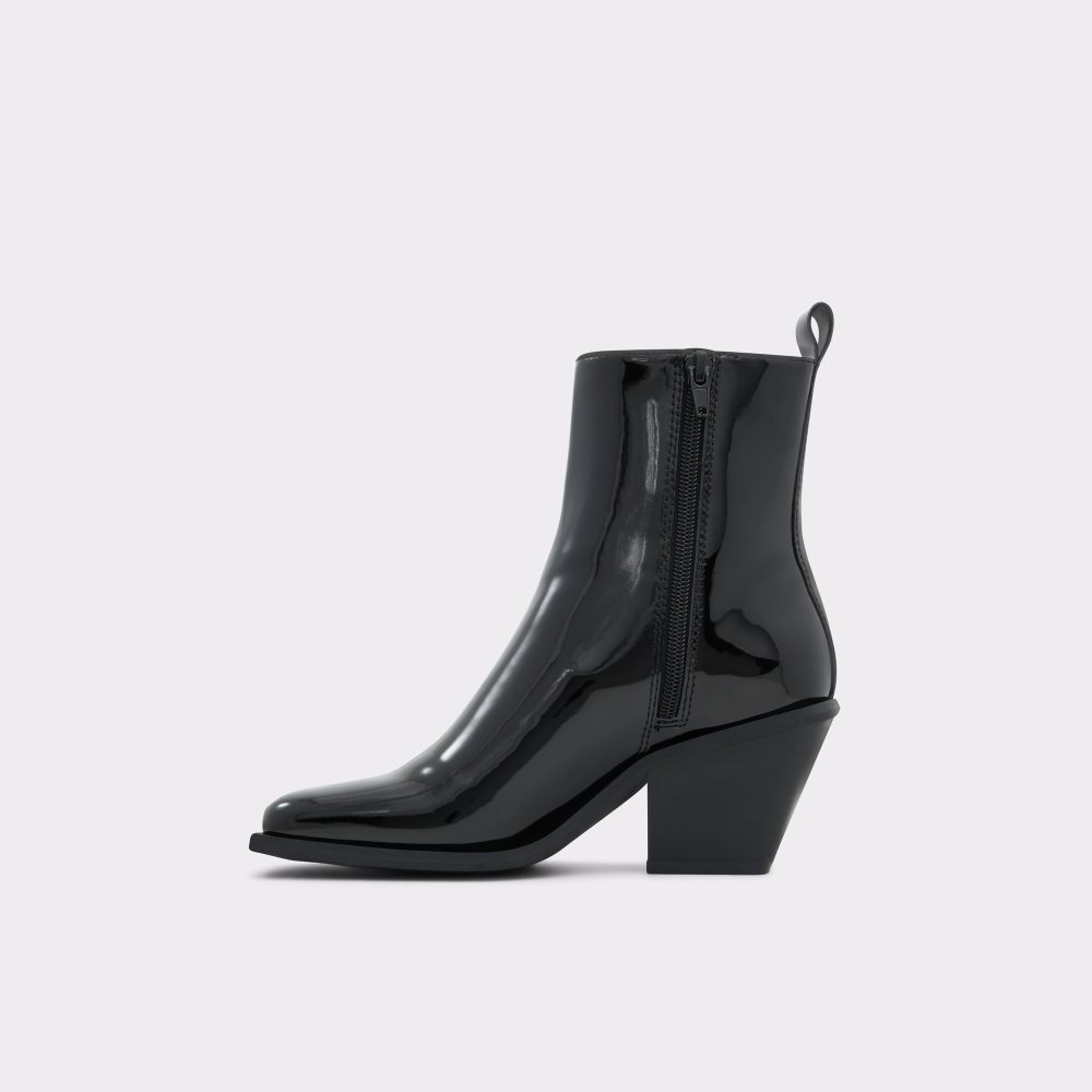 Bottines Aldo Vaquera Western Noir Femme | WWYM-53729643