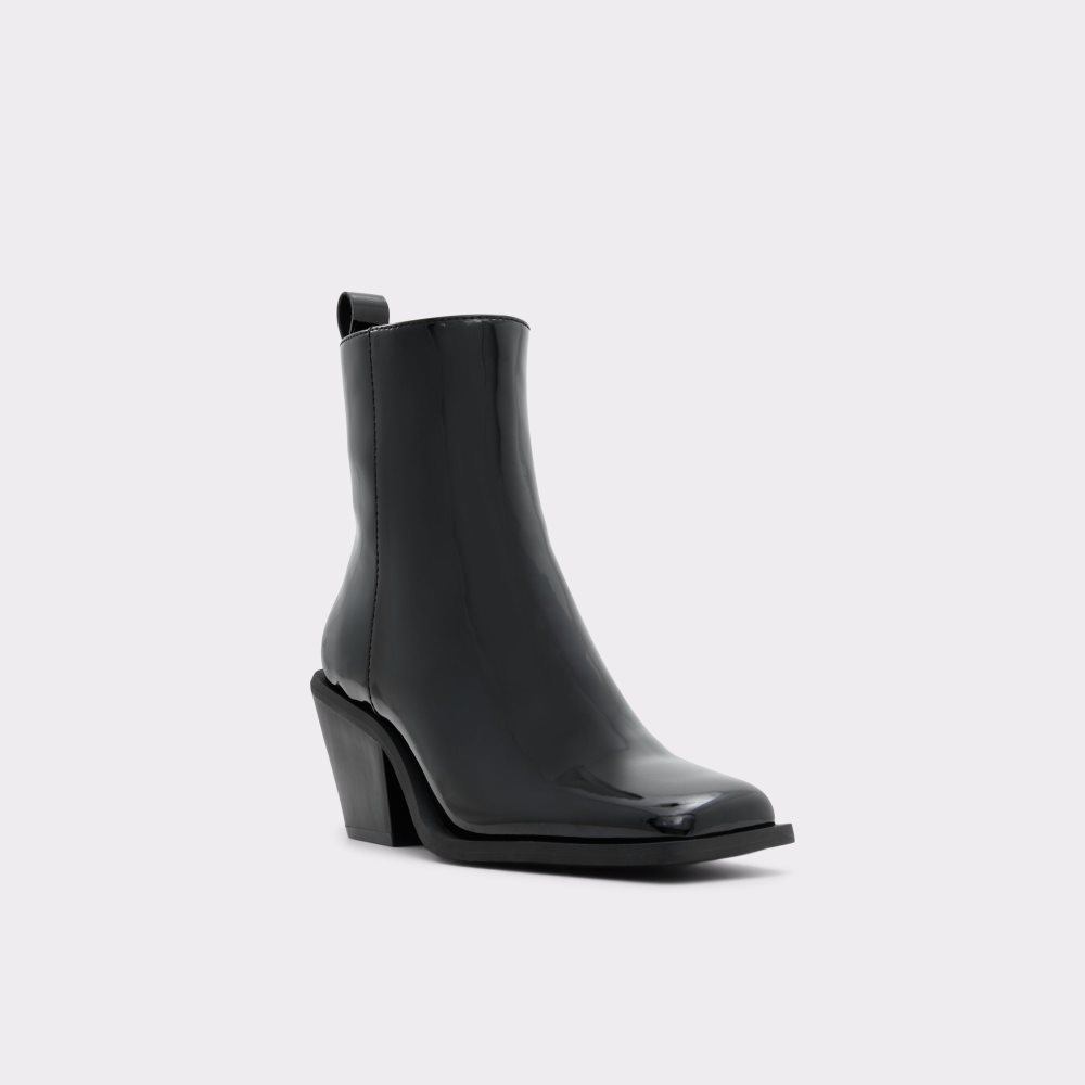 Bottines Aldo Vaquera Western Noir Femme | WWYM-53729643