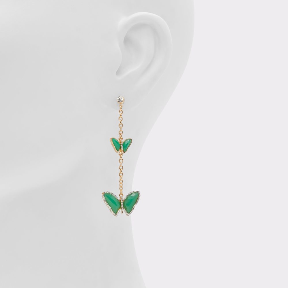 Boucle d'oreille Aldo Alerelia Pendant Vert Femme | UGTI-43190793