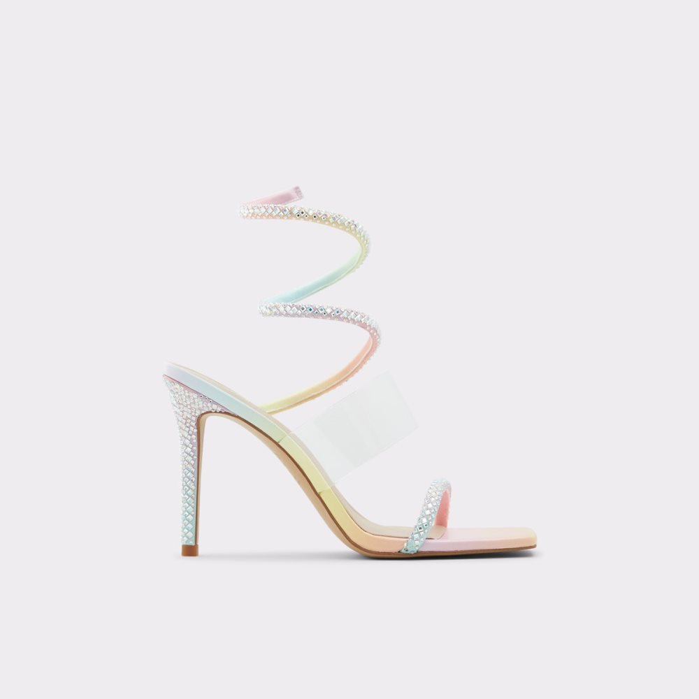 Talons Aldo Selima High Sandal - Stiletto Multicolore Femme | QZPI-95216494