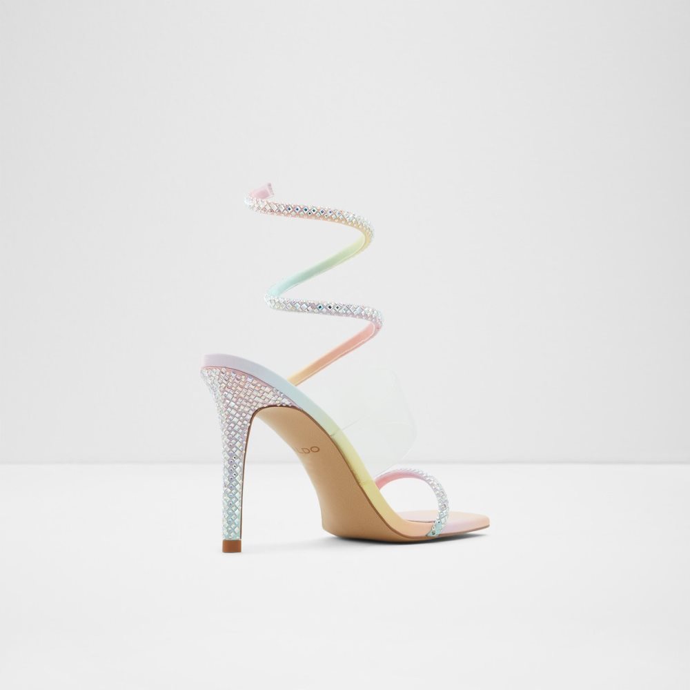 Talons Aldo Selima High Sandal - Stiletto Multicolore Femme | QZPI-95216494