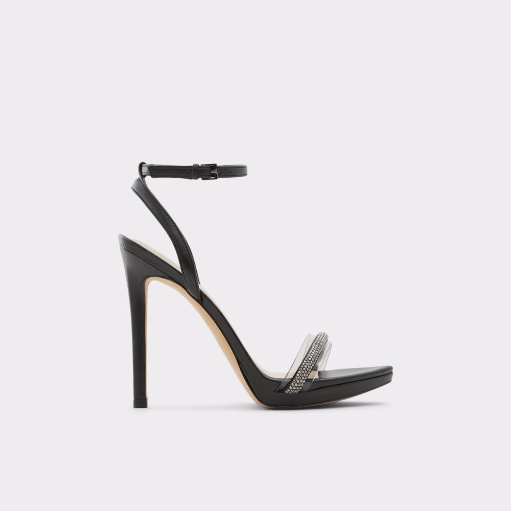 Sandales Aldo Thirakin High Sandal - Stiletto Noir Femme | DUWF-39066934