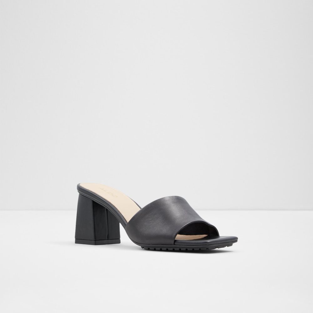 Talon Bloc Aldo Velalith High Sandal - Noir Femme | GYLY-67397884