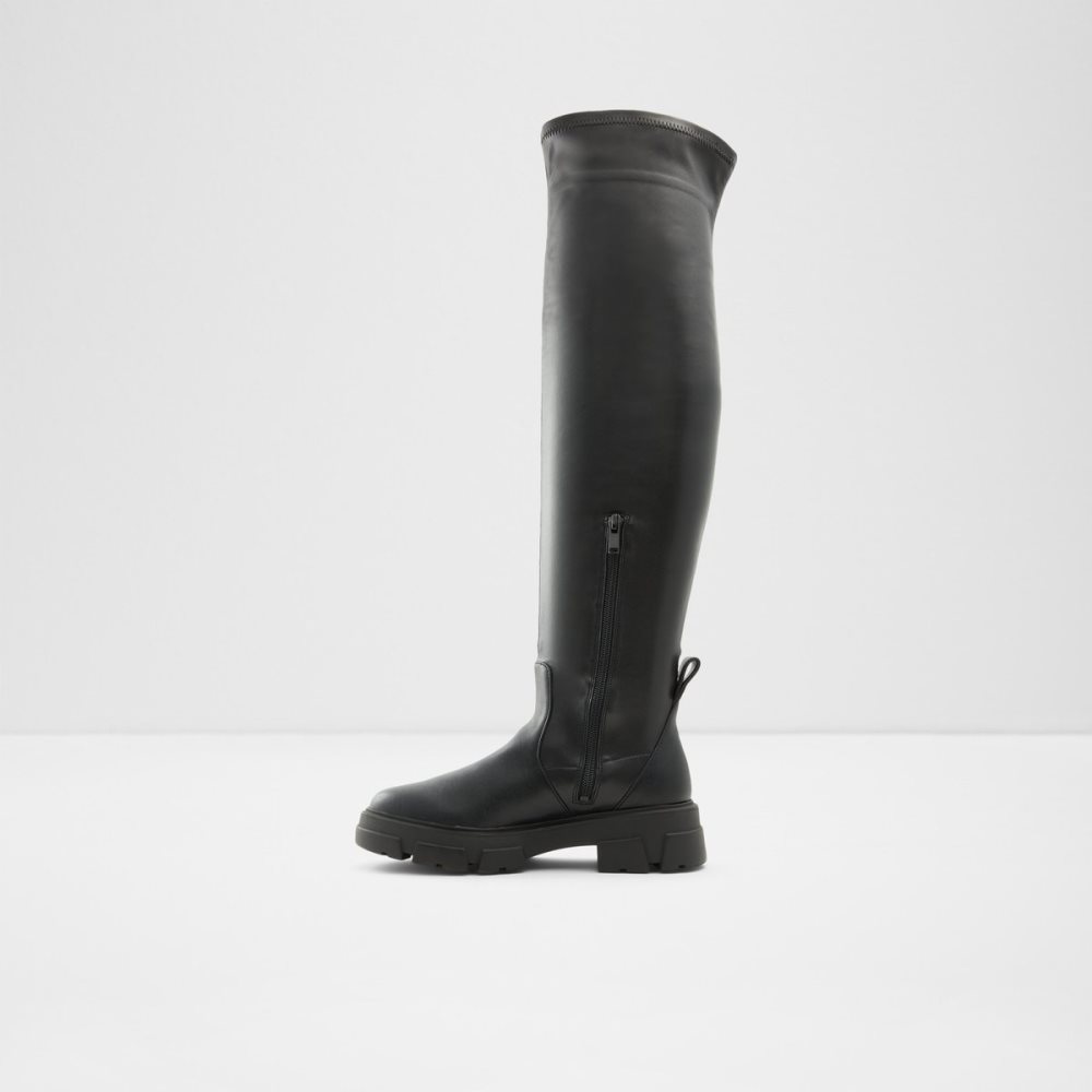 Bottes Hautes Aldo Dweradia Over-the-knee - Lug Sole Noir Femme | GMME-99507072