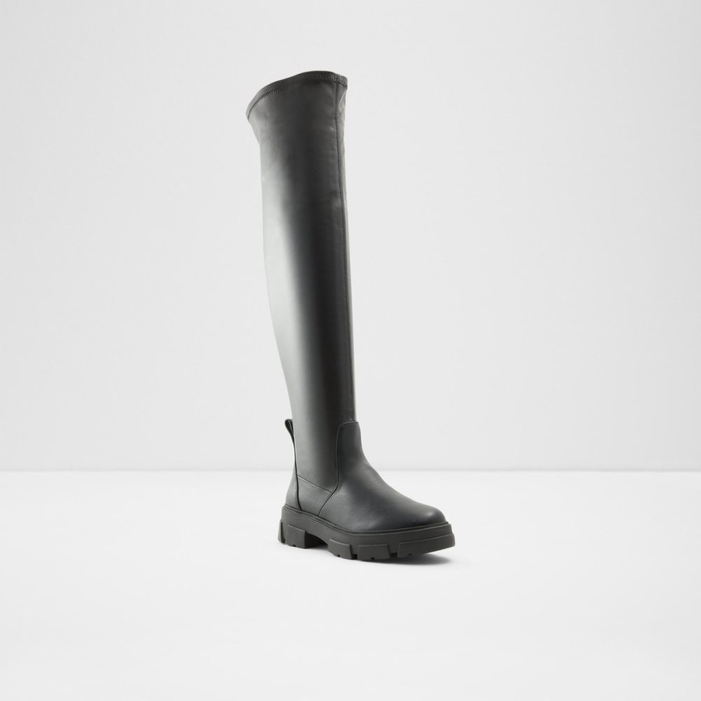 Bottes Hautes Aldo Dweradia Over-the-knee - Lug Sole Noir Femme | GMME-99507072