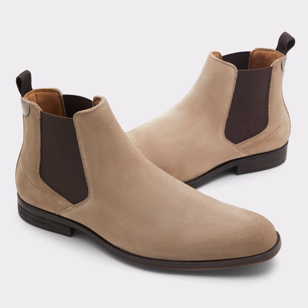 Bottines Chelsea Aldo Brodyx Beige Homme | PBJL-23427103