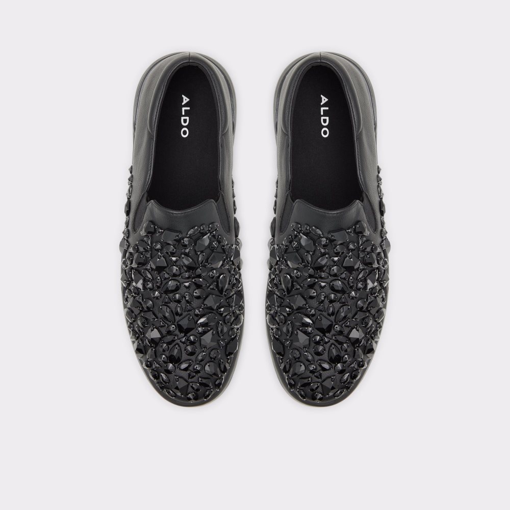 Baskets Aldo Reo Slip-on - Cup Sole Noir Homme | LDBG-23443927