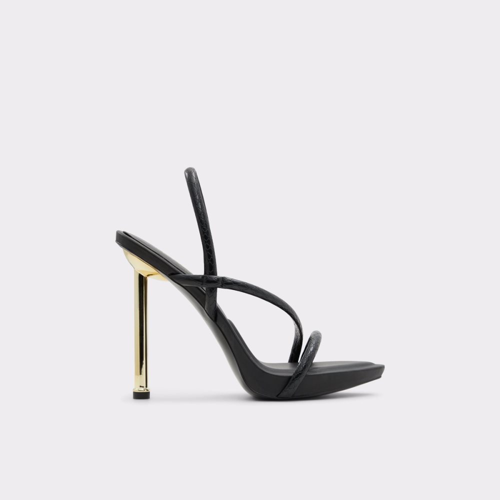 Sandales Aldo Dorah Brides Back Talons Sandal Noir Femme | HSKQ-46823972