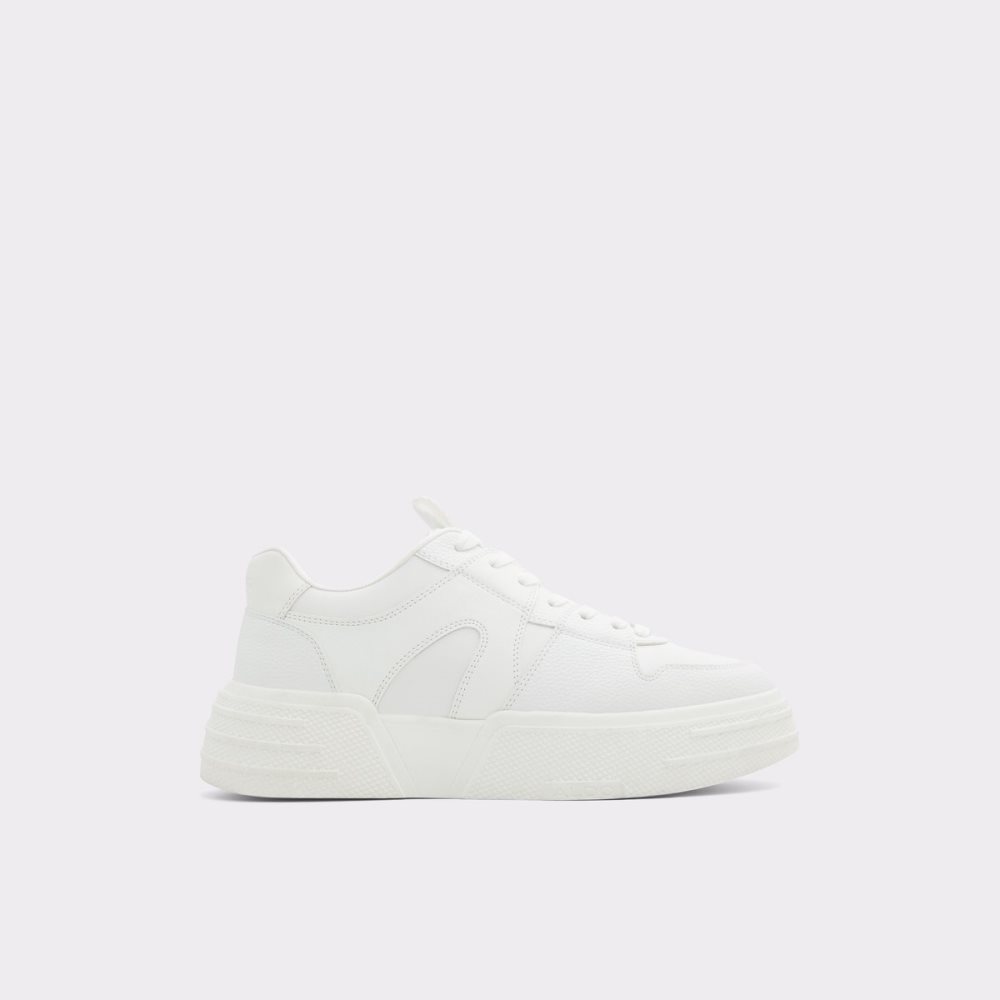 Baskets Aldo Zeus Low Top - Lug Sole Blanche Homme | AIWL-09294335