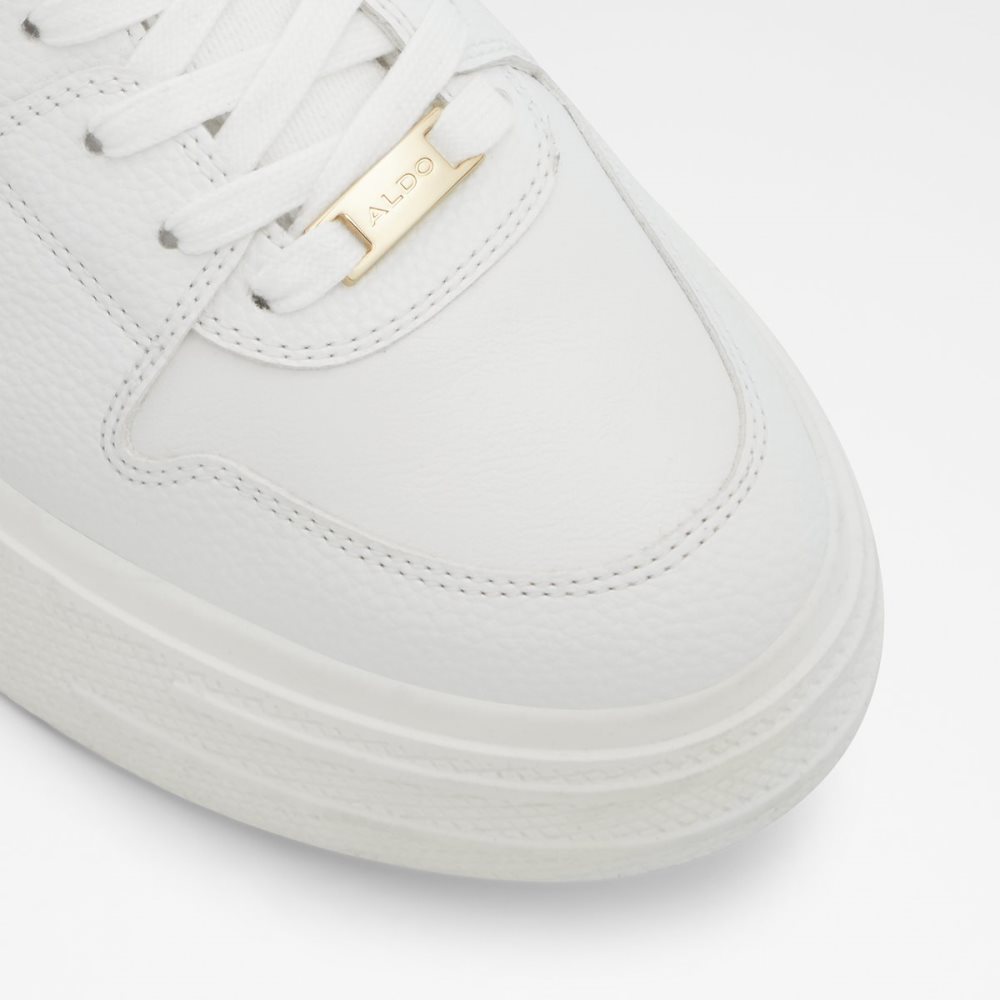 Baskets Aldo Zeus Low Top - Lug Sole Blanche Homme | AIWL-09294335