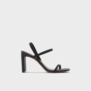 Talon Bloc Aldo Okurr Lanières Talons Sandal Noir Femme | YLRN-24082322